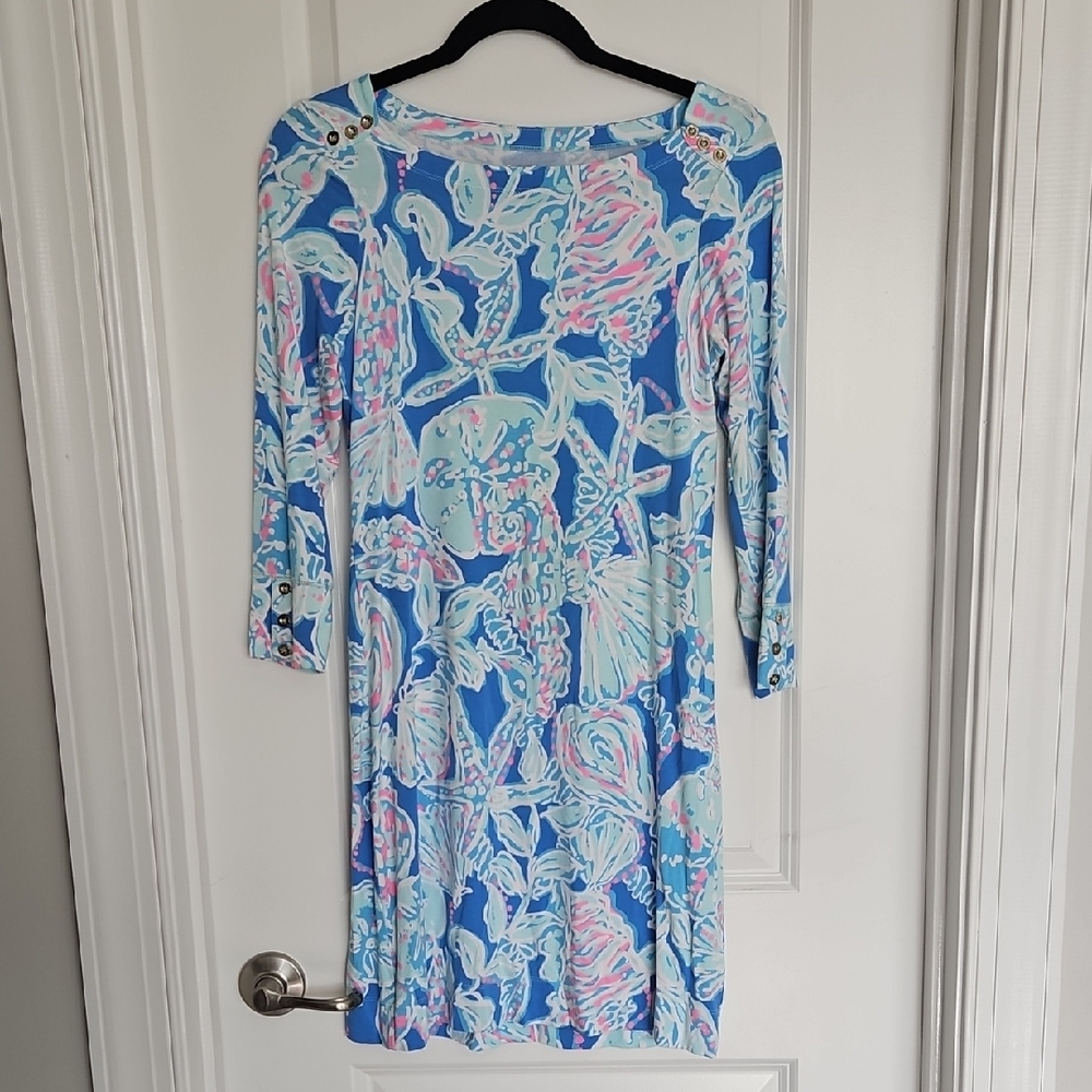 Lilly Pulitzer UPF 50+ Sophie Dress In Into The Deep